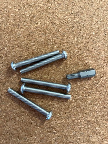 Torx button head security - button,