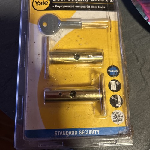 Yale door security bolts 2 - door, x