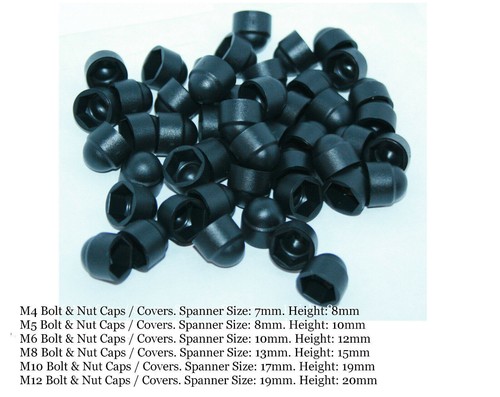 Nut bolt security cover caps - security,