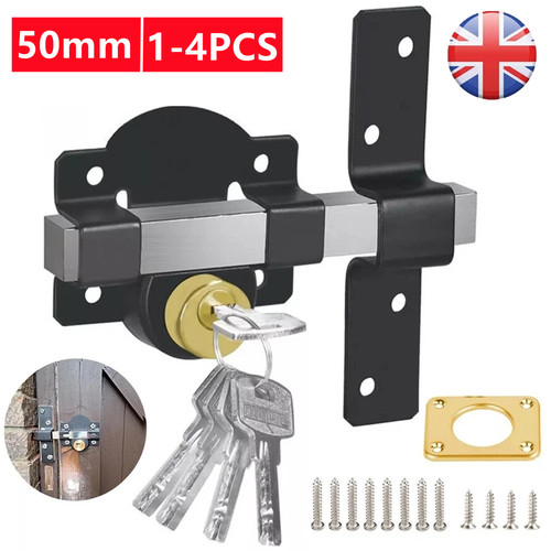 50mm gate lock garden security - lock,