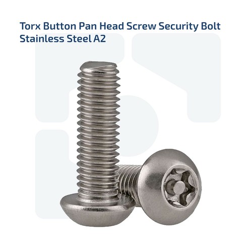 Torx button head security - button,