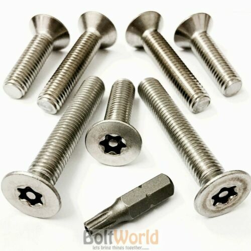Countersunk security bolts - countersunk,